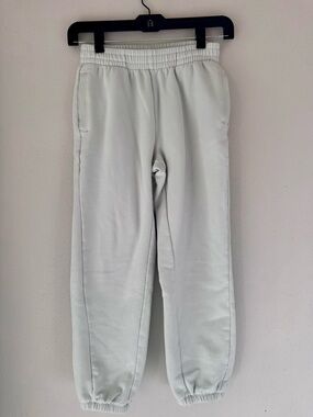 Athleta Girl Size 8/10 Light Sage Elastic-Waist Joggers